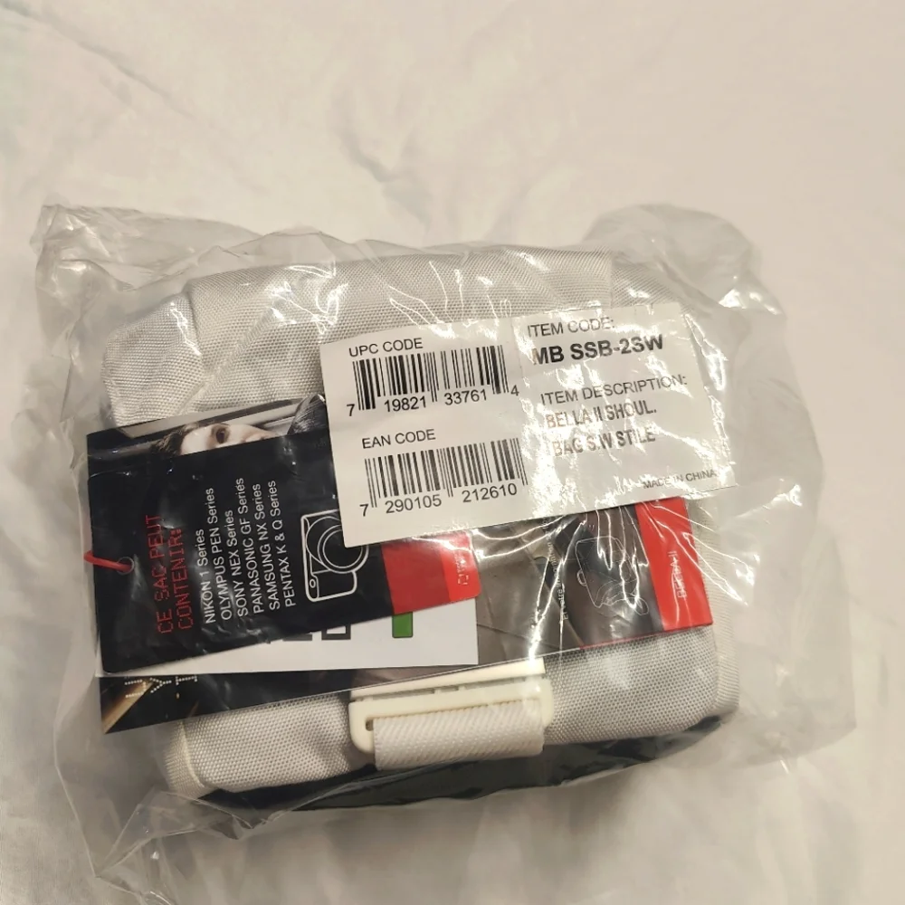 Manfrotto Allegra 10 Stile Plus Messenger Camera Bag white
